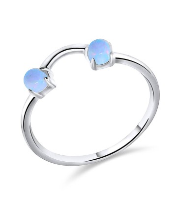 Opal Silver Rings NSR-2254